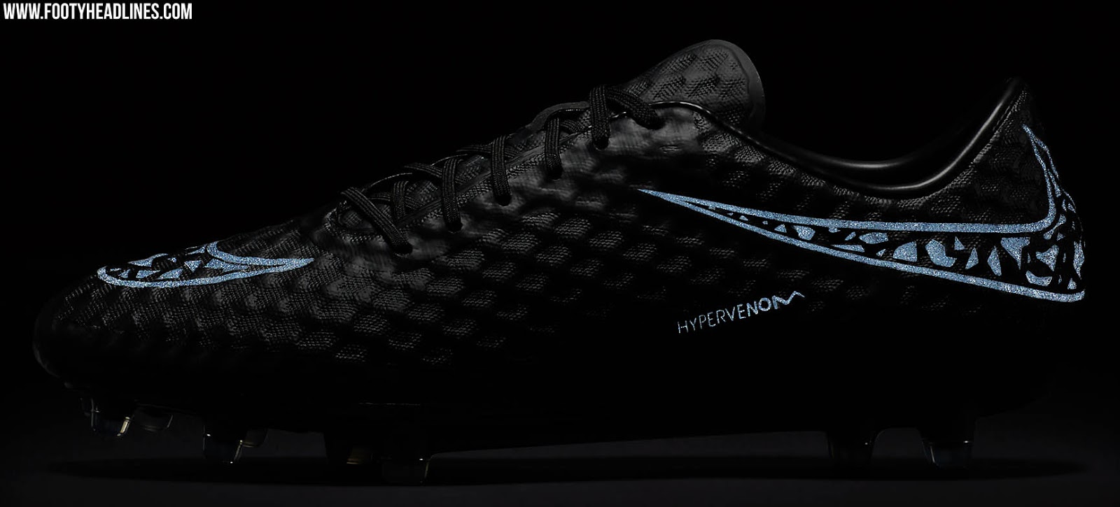 Reflective Blackout Nike Hypervenom Boots Released Footy Headlines